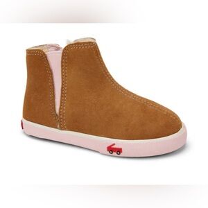 New See Kai Run Children's Kassidy Brown Shearling Size 3